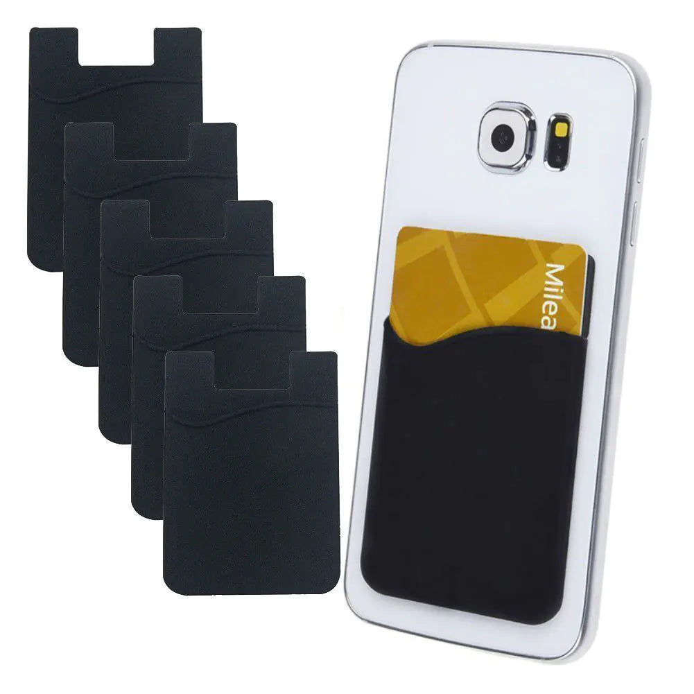 5x Silicone Credit Card Holder